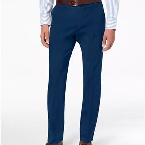 Mens Tommy Hilfiger Modern-Fit TH Flex Stretch Performance Pants NAVY 36 x 30.